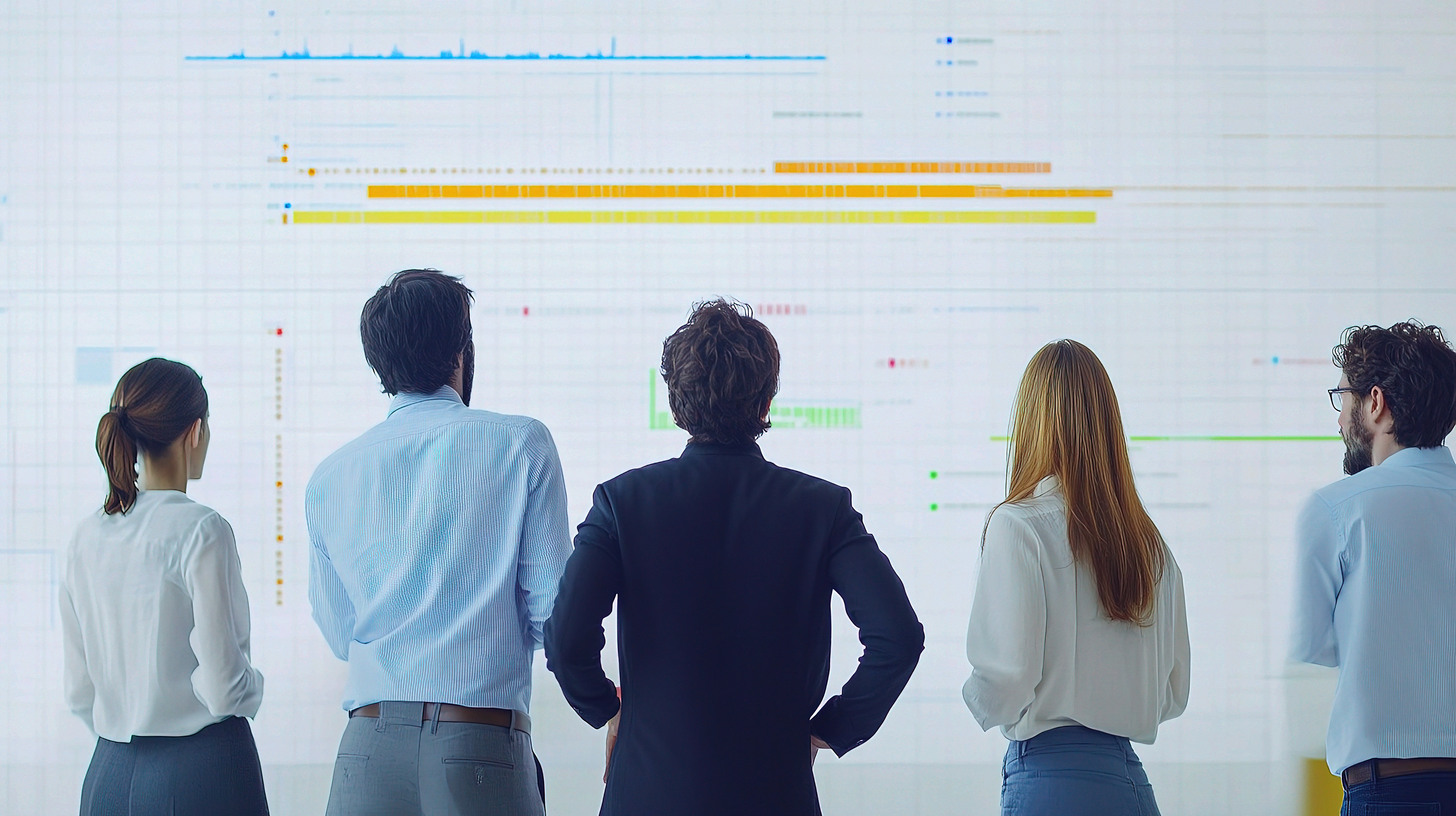 Team collaborating on digital strategy